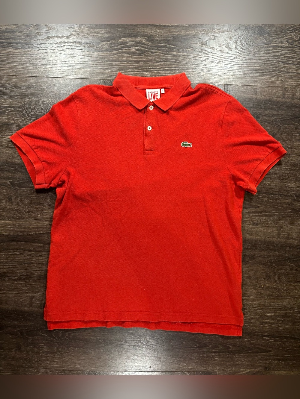 Lacoste Polo Size Medium Men Y2K Preppy